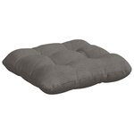 vidaXL Coussins de siège 4 Pièces Gris clair 45 x 45 cm