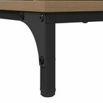 vidaXL Ensemble de mobilier de salle de bain 3 Pièces chêne artisanal
