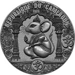 Pièce de monnaie en Argent 3000 Francs g 93.3 (3 oz) Millésime 2026 GANESH
