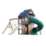 Aire de jeux - Toboggan Crème et toboggan tubulaire - Noud