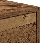 vidaXL Meuble TV vieux bois 100x31x25 5 cm bois d'ingénierie