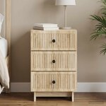 vidaXL Cabinet de chevet avec tiroir Chêne Sonoma 43 x 41 x 66 5 cm