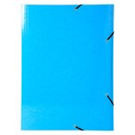 Chemise À Élastiques Maxi Capacity Carte Lustrée Pelliculée 600gm2 - Iderama - A3 - Couleurs Assorties - X 10 - Exacompta
