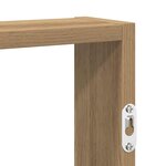 vidaXL Étagère murale chêne artisanal 43x9x60 cm bois d'ingénierie
