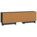 vidaXL Meuble TV Noir 150 x 31 x 50 cm Bois d’ingénierie