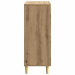 vidaXL Buffet Chêne artisanal 66 x 34 5 x 90 cm Bois d'ingénierie