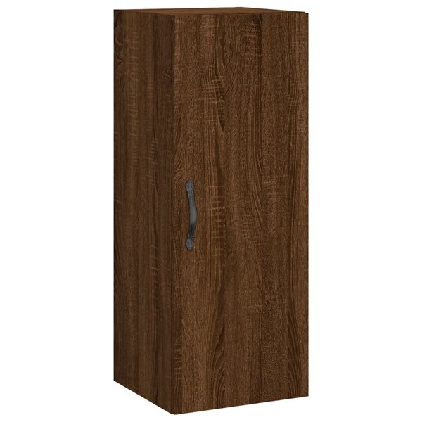 vidaXL Armoire murale chêne marron 34 5x34x90 cm bois d'ingénierie