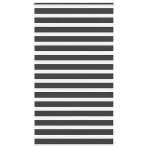 vidaXL Store zèbre noir 130x200 cm largeur du tissu 125 9 cm polyester