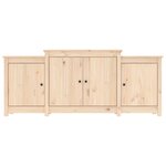 vidaXL Buffet 164x37x68 cm Bois massif Pin