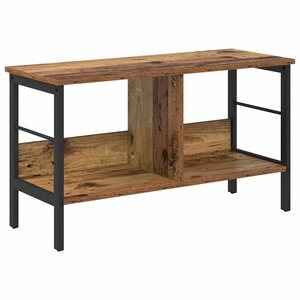 vidaXL Étagère Bois Ancien 82 x 32 x 47 cm Bois d'ingénierie