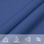 vidaXL Voile d'ombre Oxford enduit de PU