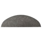 vidaXL Tapis d'escalier auto-adhésifs 10 Pièces gris 56x17x3 cm