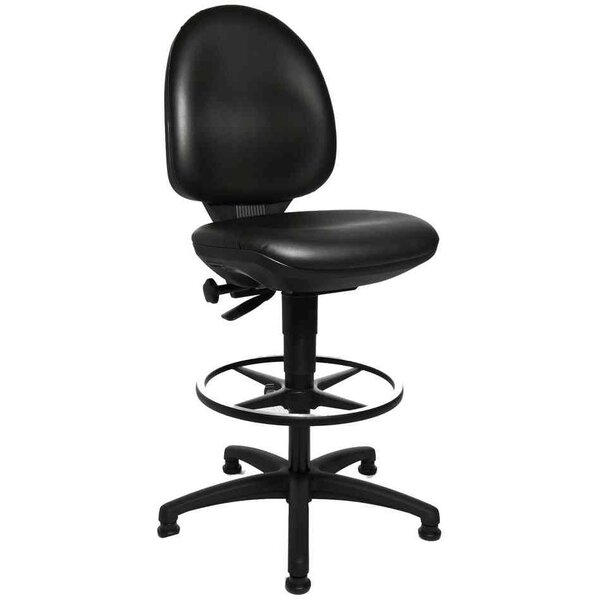 chaise de travail TEC 50 Counter  matière synthétique  noir TOPSTAR