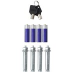 vidaXL Coffre-fort numérique Gris foncé 40 x 35 x 60 cm Acier