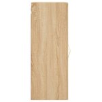 vidaXL Armoire murale chêne sonoma 34 5x34x90 cm