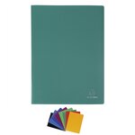 Protège-documents A4 20 pochettes 40 Vues - Coloris Aléatoires x 20 EXACOMPTA