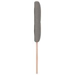 vidaXL Tête de lit LED avec des lumières à LED Taupe 90 cm Polyester