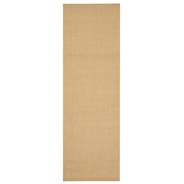 vidaXL Tapis Sisal naturel 80x250 cm