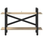 vidaXL Étagère Chêne Sonoma 100 x 33 5 x 64 cm Bois d'ingénierie