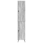 vidaXL Ensemble de Meubles 2 Pièces Sonoma gris Bois d'ingénierie