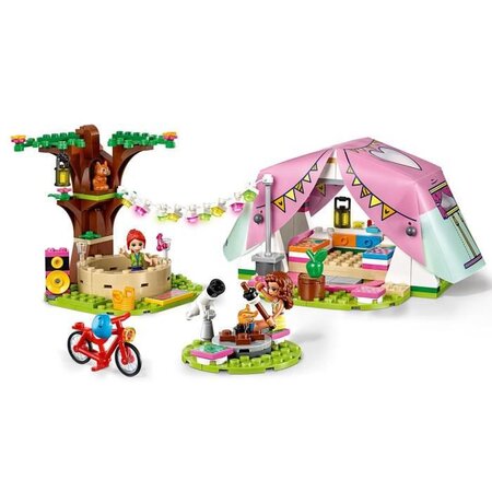 Lego friends 41392 le camping glamour dans la nature avec mini poupées  jouet pour filles et garçons de 6 ans et + - La Poste
