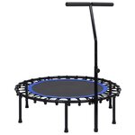 Vidaxl trampoline de fitness avec poignée et coussin de sécurité 102cm