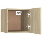vidaXL Ensemble de meubles TV 6 Pièces Chêne sonoma Bois d'ingénierie
