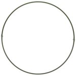 vidaXL Anneau de jardinière Vert olive 40 x 40 x 20 cm