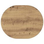 vidaXL Table d'appoint Chêne artisanal 50 x 39 5 x 55 cm