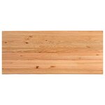 VidaXL Table à manger et bord vivant 280x120x74cm bois massif de chêne