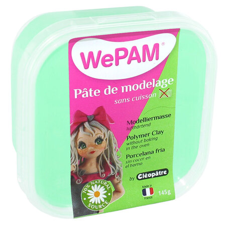 Porcelaine froide à modeler wepam 145 g menthe