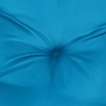 vidaXL Coussins de palette 7 Pièces bleu tissu