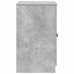 vidaXL Armoire de salle de bain Gris béton 54 x 41 x 70 cm