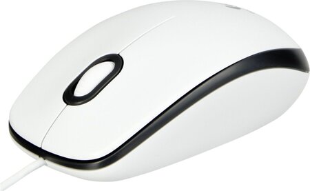 Souris filaire Logitech Mouse M100 (Blanc)