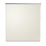 Store enrouleur occultant 100 x 230 cm crème