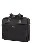 Sac ordinateur Soft - KATANA - 14 pouces - 2 soufflets - L37.5 x H30.0 x P7.5 cm - 6765-Chocolat