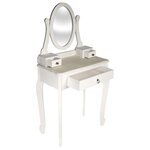 Coiffeuse charme en bois victoria