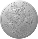 Pièce de monnaie en Argent 5 Dollars g 62.2 (2 oz) Millésime 2024 Archangels ARCHANGEL ARIEL
