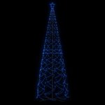 vidaXL Arbre de Noël cône 1400 LED Bleues 160x500 cm