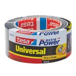 Toile adhésif extra power tesa noir - lot de 6