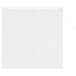 vidaXL Store Vénitien Réglable Blanc 150 x 140 cm PVC