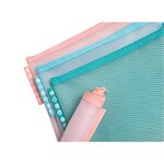 Pochette À Fermeture Éclair En Plastique Souple Chromaline Pastel - A5 - Couleurs Assorties - Exacompta