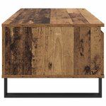 vidaXL Table basse Bois Ancien 90 x 50 x 36 5 cm Bois d'ingénierie