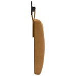 vidaXL Tête de lit suspendue Avec lumière LED Marron Velours