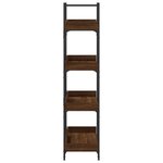 vidaXL Bibliothèque 4 niveaux chêne marron 100x33x145 5 cm