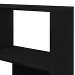 vidaXL Armoire 2 Pièces Chêne noir 85 x 85 x 140 cm Bois d'ingénierie