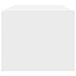 vidaXL Meubles TV 2 Pièces blanc 80x31x25 5 cm bois d'ingénierie