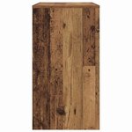 vidaXL Bureau Bois ancien 77 5 x 43 x 79 cm Bois d'ingénierie