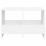 vidaXL Étagère à magazines Blanc 68 5 x 30 x 45 cm