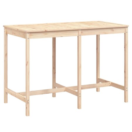vidaXL Table de jardin 159 5x82 5x110 cm bois massif de pin